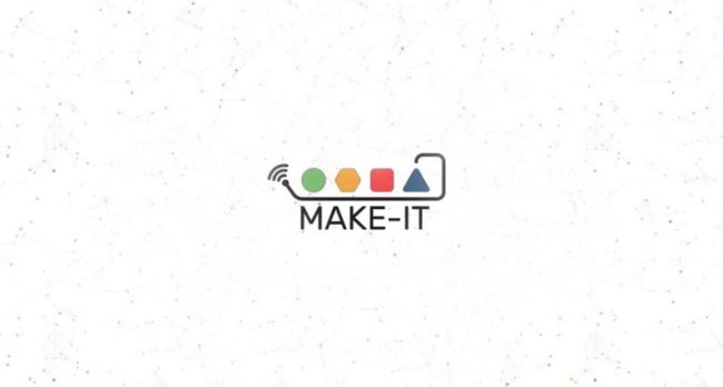 Make IT logo with background