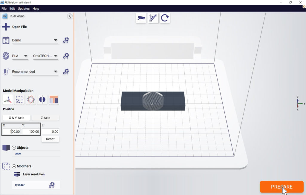 Modifiers step 5