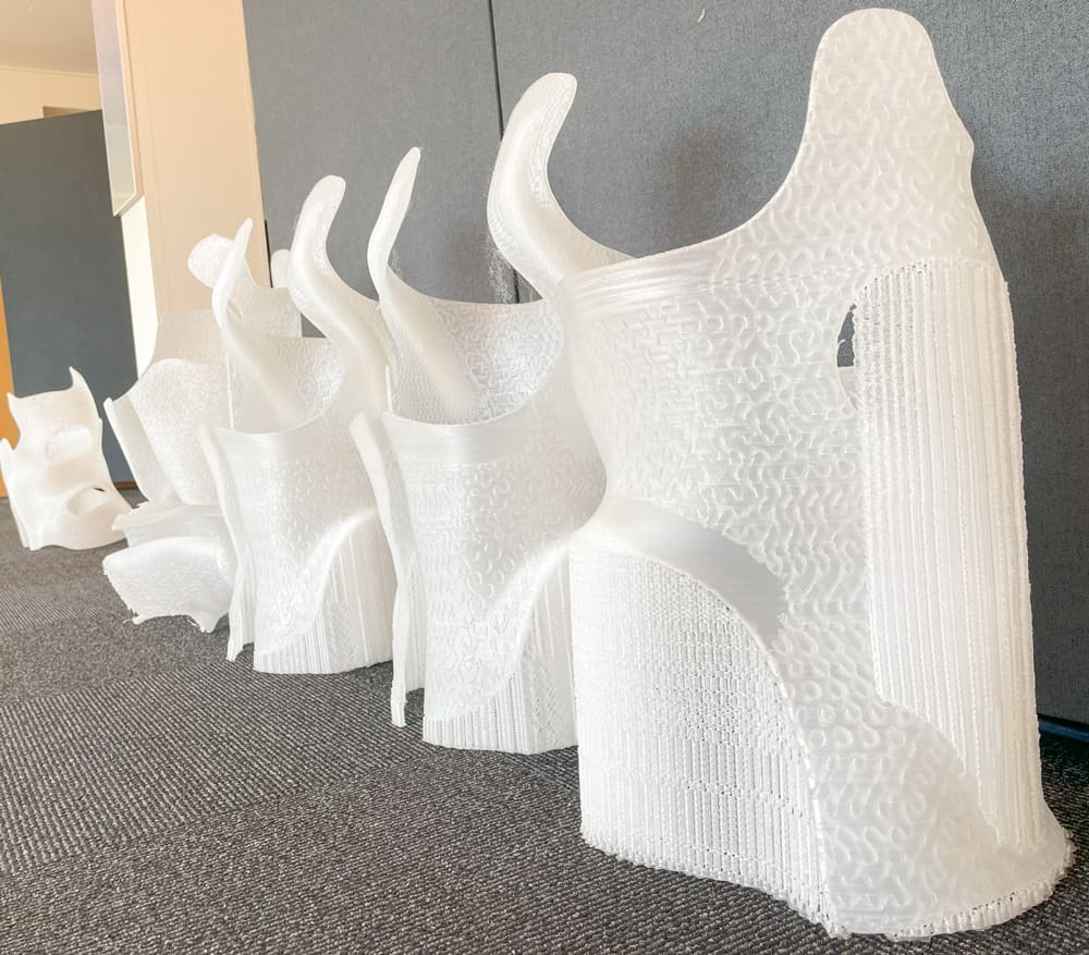Corsets from the print service