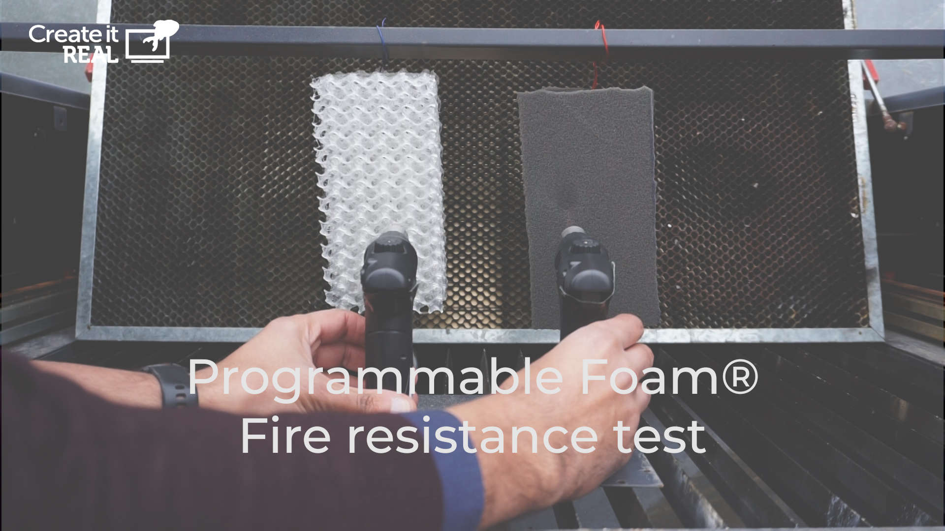 Fire test video cover