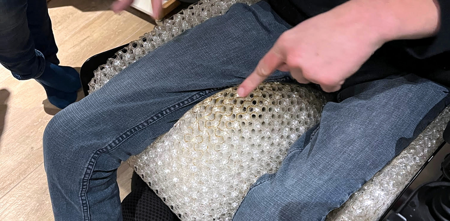 The story of Bernd and his 3D-printed seat