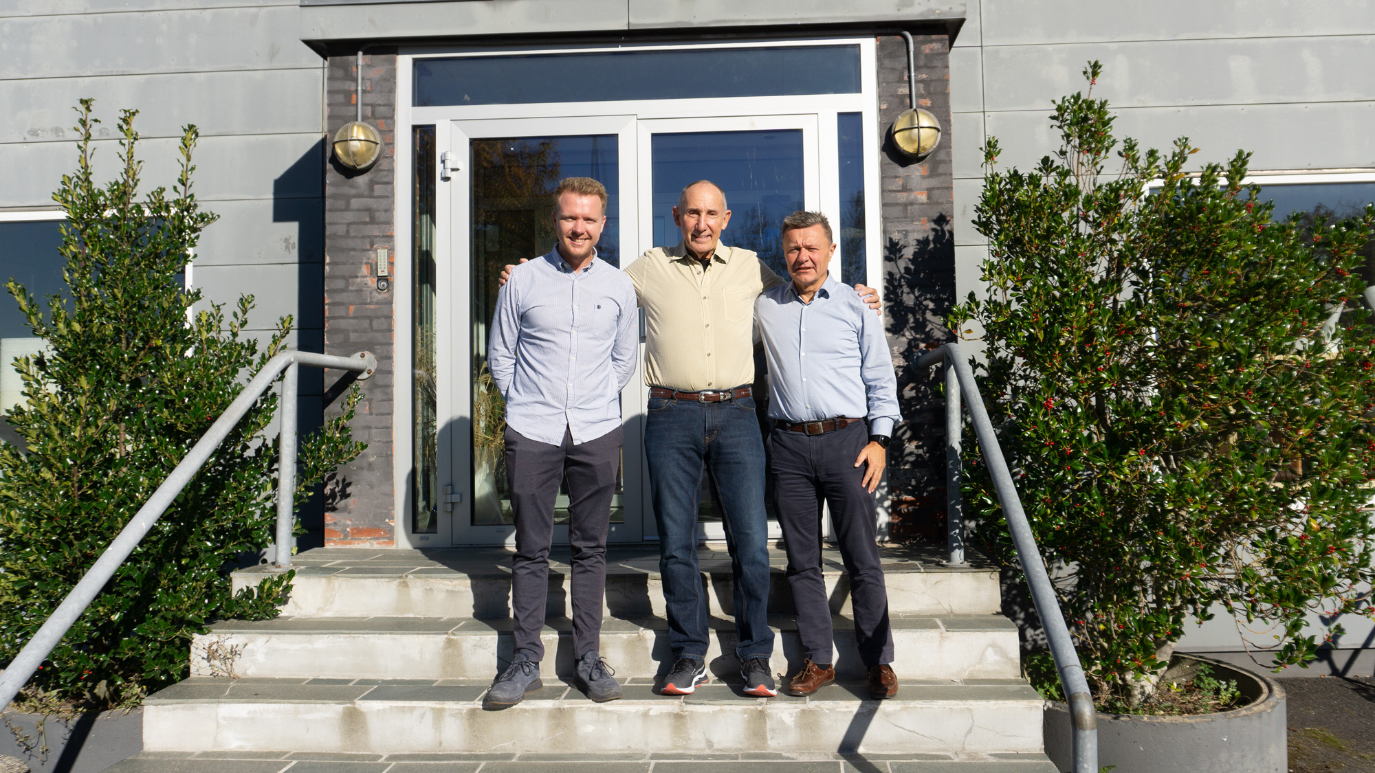 Kristian, Charles and Jacob