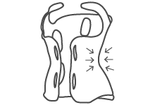 Corset comfort icon