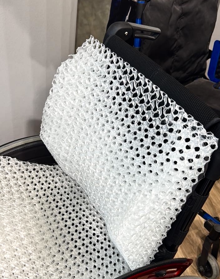 3D printed orthopedic cushion