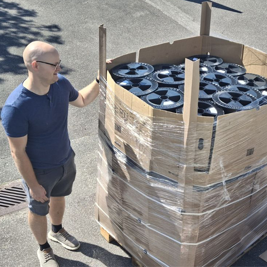 Empty spools