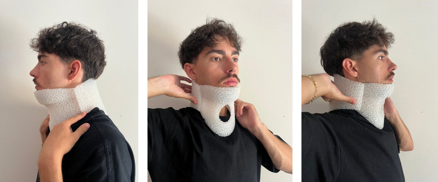 3D printed collar