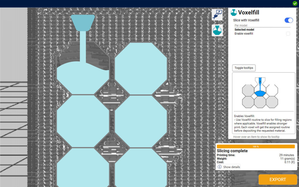 Voxelfill plugin stronger 3D print