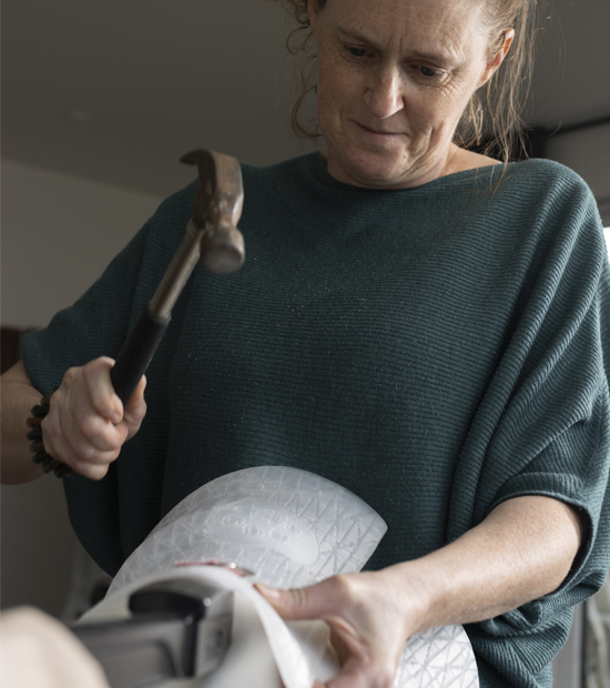 Catherine 3D printed brace