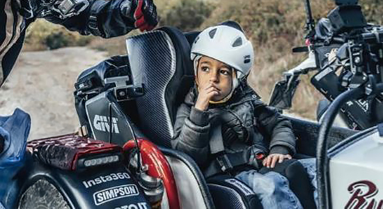 Davide Transitalia Marathon sidecar adventure