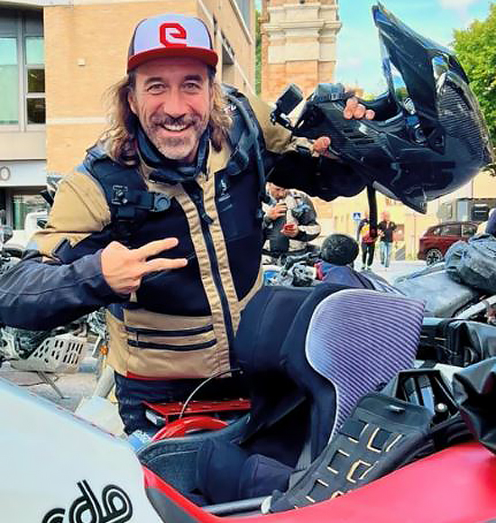 Transitalia Marathon sidecar adventure