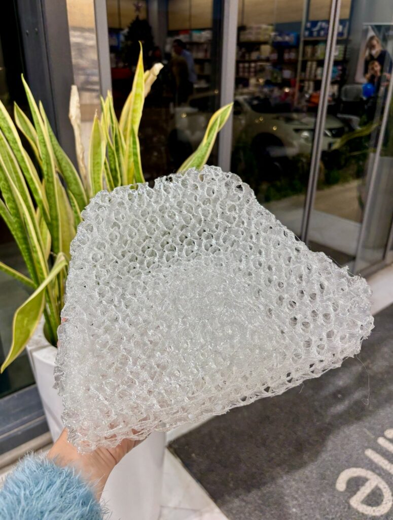 3D printed cushion