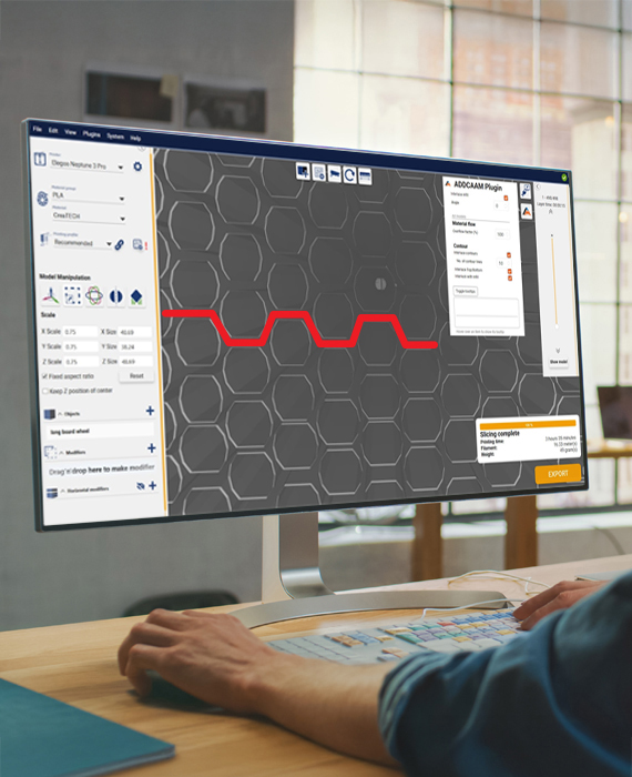ADDCAAM plugin stronger 3D print