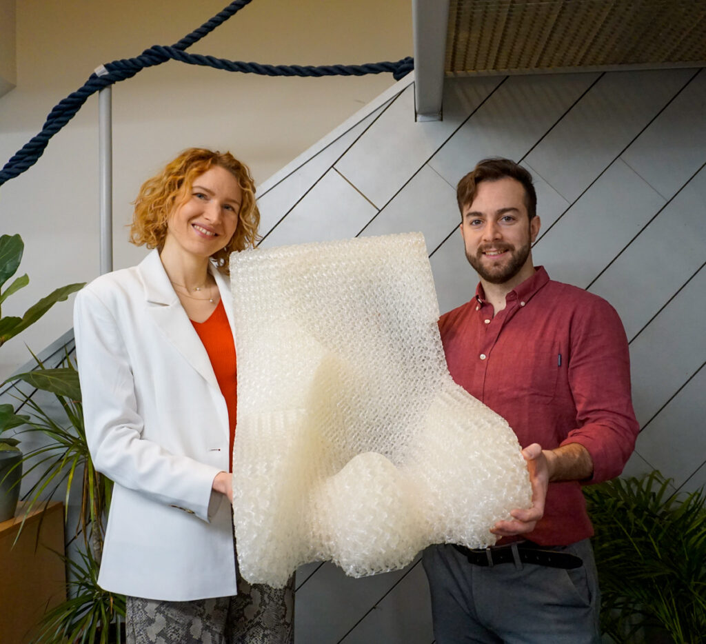 3D printed molded seat
