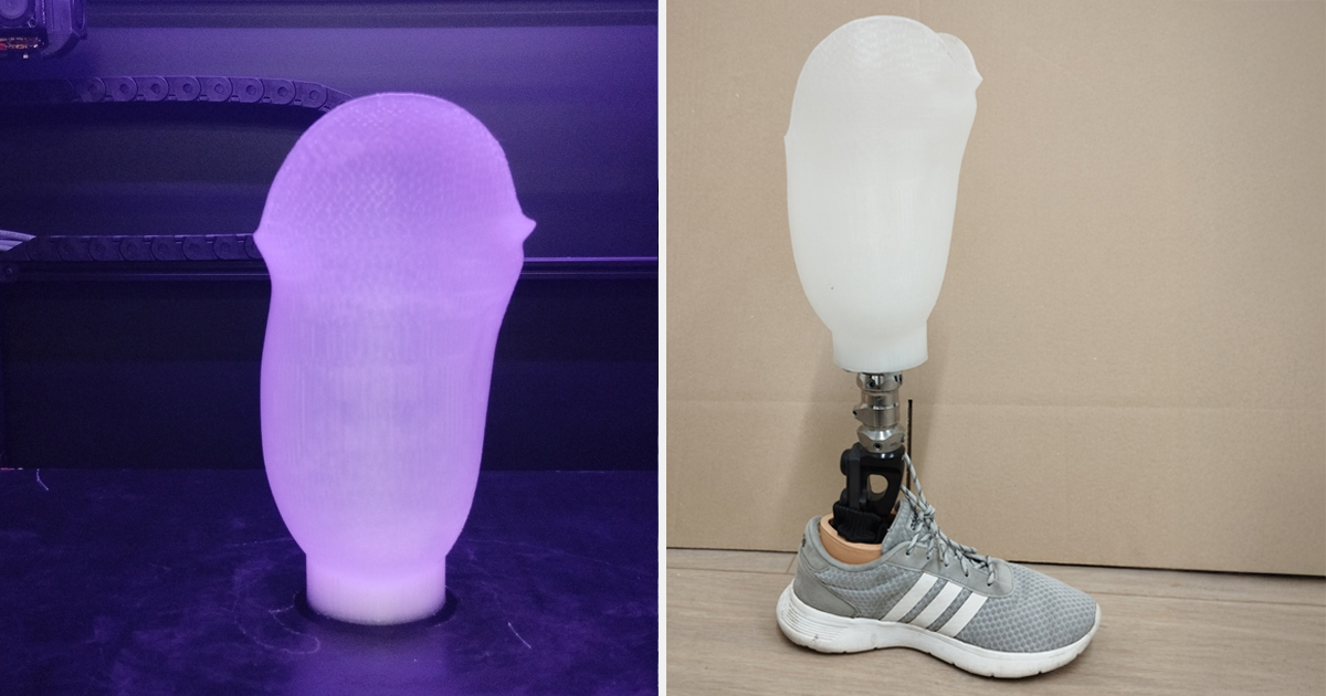 3D printed socket