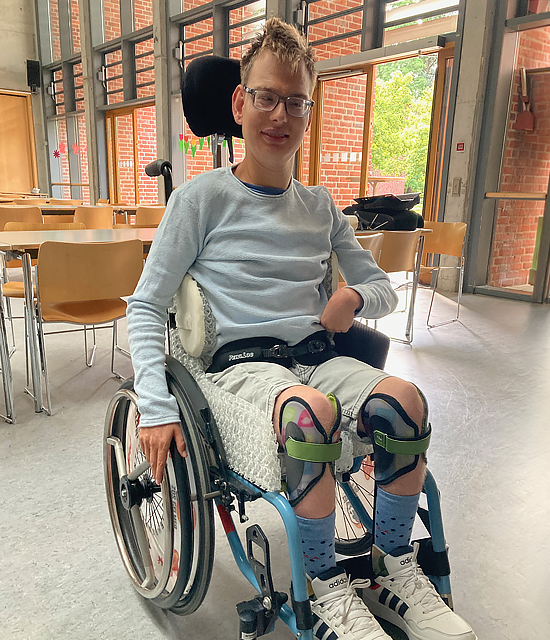 Henry 3D printed wheelchair