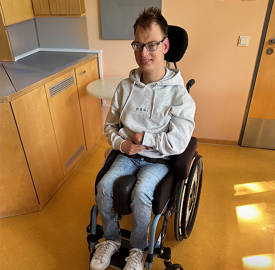 Henry 3D printed wheelchair
