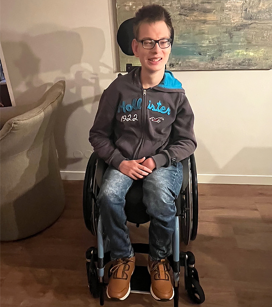 Henry 3D printed wheelchair