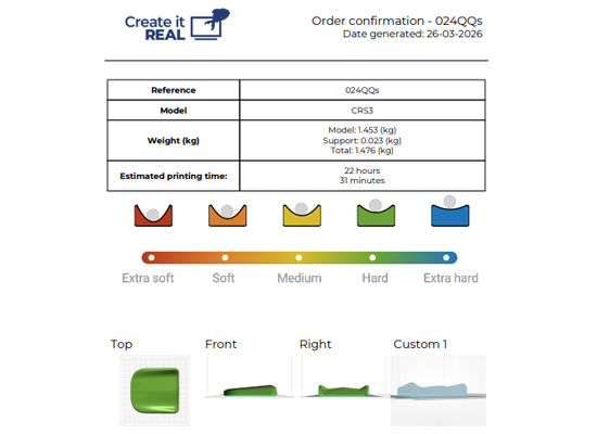 Automated slicing job reports